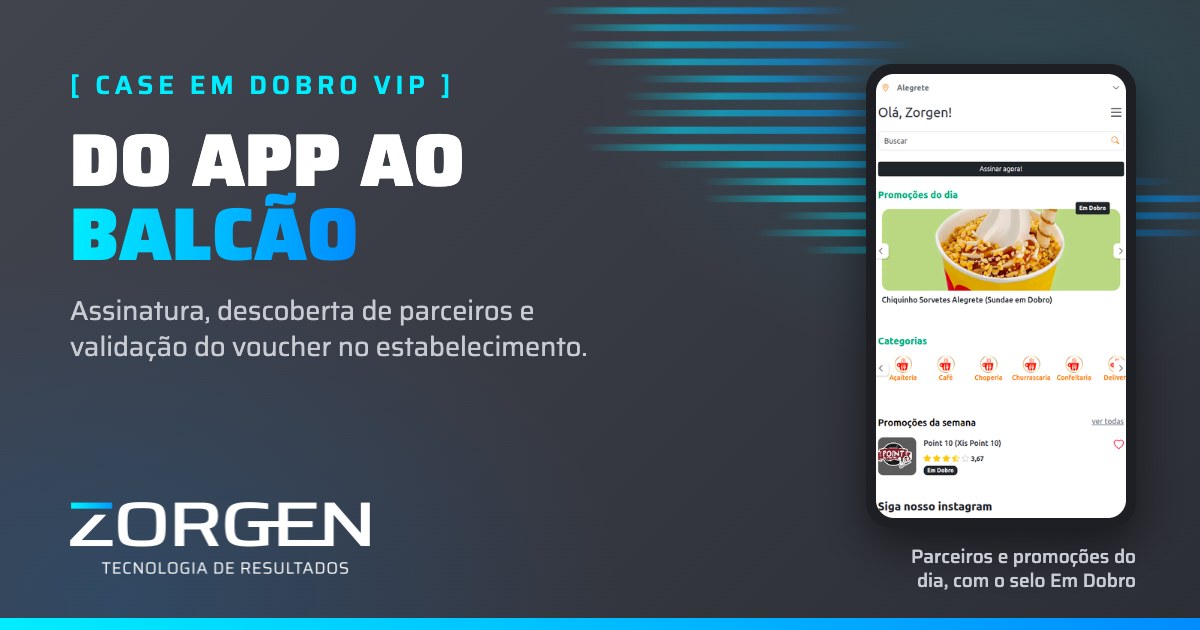 Em Dobro Vip: Plataforma completa de vouchers e assinaturas